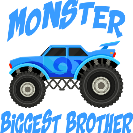 (051-03-B) Monster Truck Family Custom Text