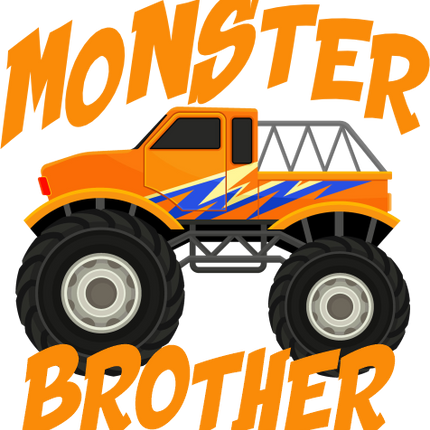(051-03-B) Monster Truck Family Custom Text