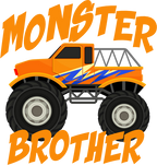 (051-03-B) Monster Truck Family Age Custom Text