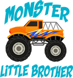 (051-03-B) Monster Truck Family Age Custom Text