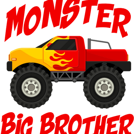 (051-03-B) Monster Truck Family Custom Text