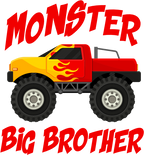 (051-03-B) Monster Truck Family Age Custom Text