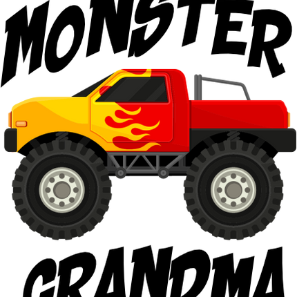 (051-03-B) Monster Truck Family Custom Text