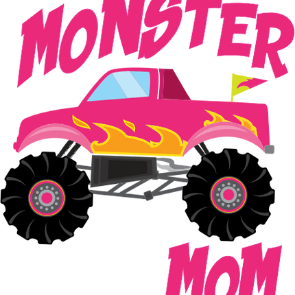 (051-03-B) Monster Truck Family Custom Text