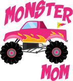 (051-03-B) Monster Truck Family Age Custom Text