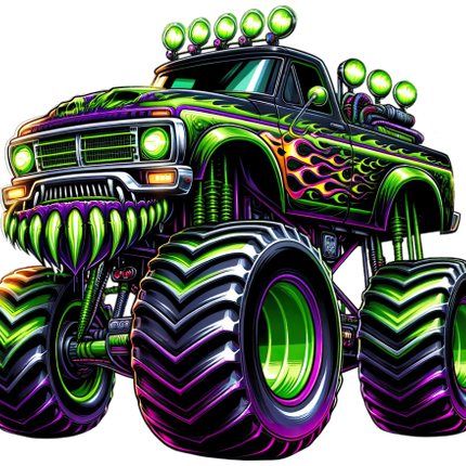 (051-04-2F) Monster Truck