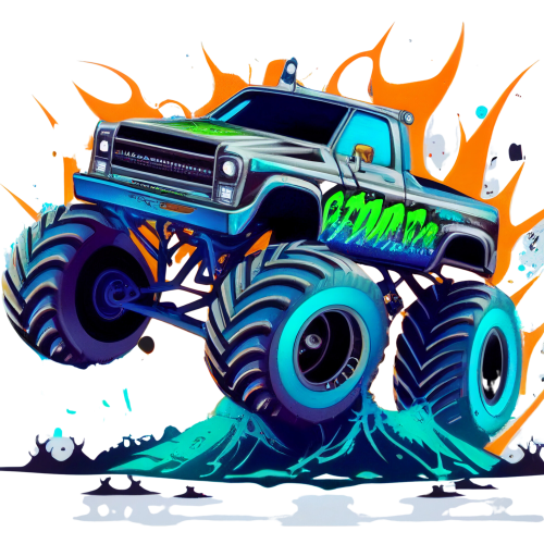 (051-04-1M) Monster Truck