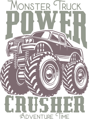 (s051-5-2B) Monster Truck Power Crusher Adventure Time