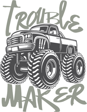 (051-05-2F) Trouble Maker Monster Truck