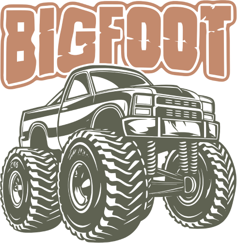 (051-05-1J) Bigfoot Monster Truck
