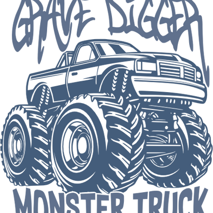 (051-05-1R) Grave Digger Monster Truck