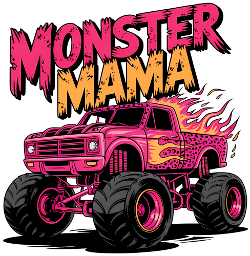 (s051-5-1F) Monster Truck Mama