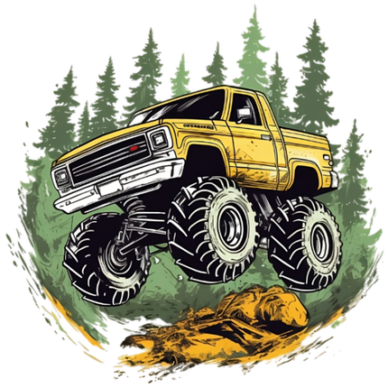 (051-04-2C) Monster Truck