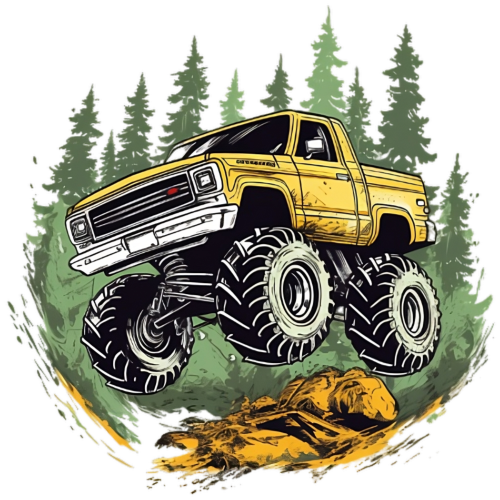 (051-04-2C) Monster Truck