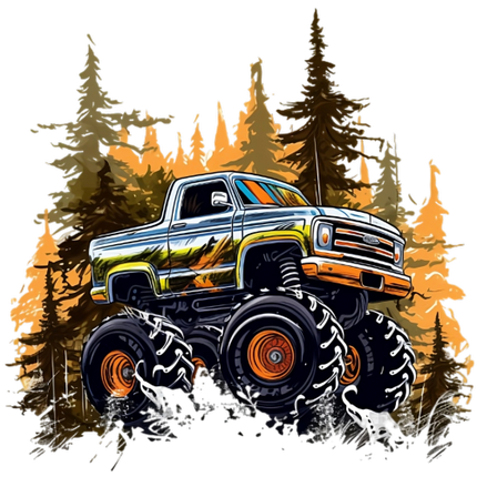 (051-04-2D) Monster Truck