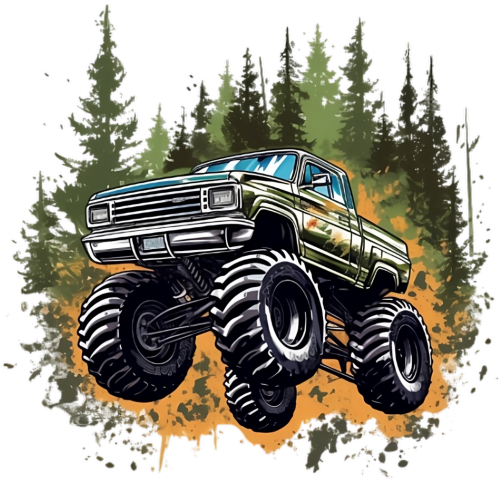 (051-04-2E) Monster Truck