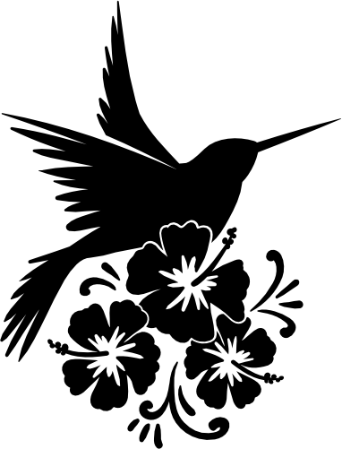 (s052-1-D) Hummingbird Flowers