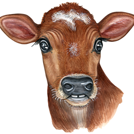 (s053-4A) Cow Face