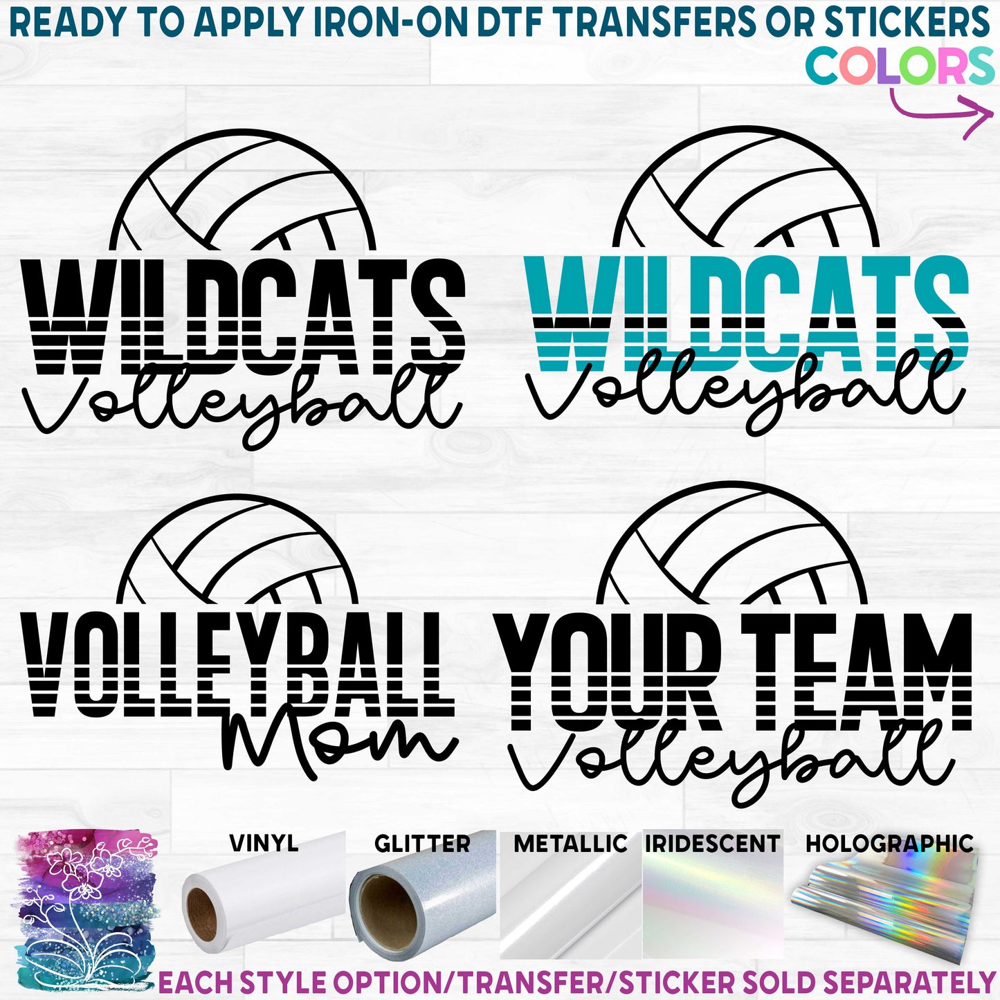 (s054-8G) Volleyball Team Mom Family Custom Text