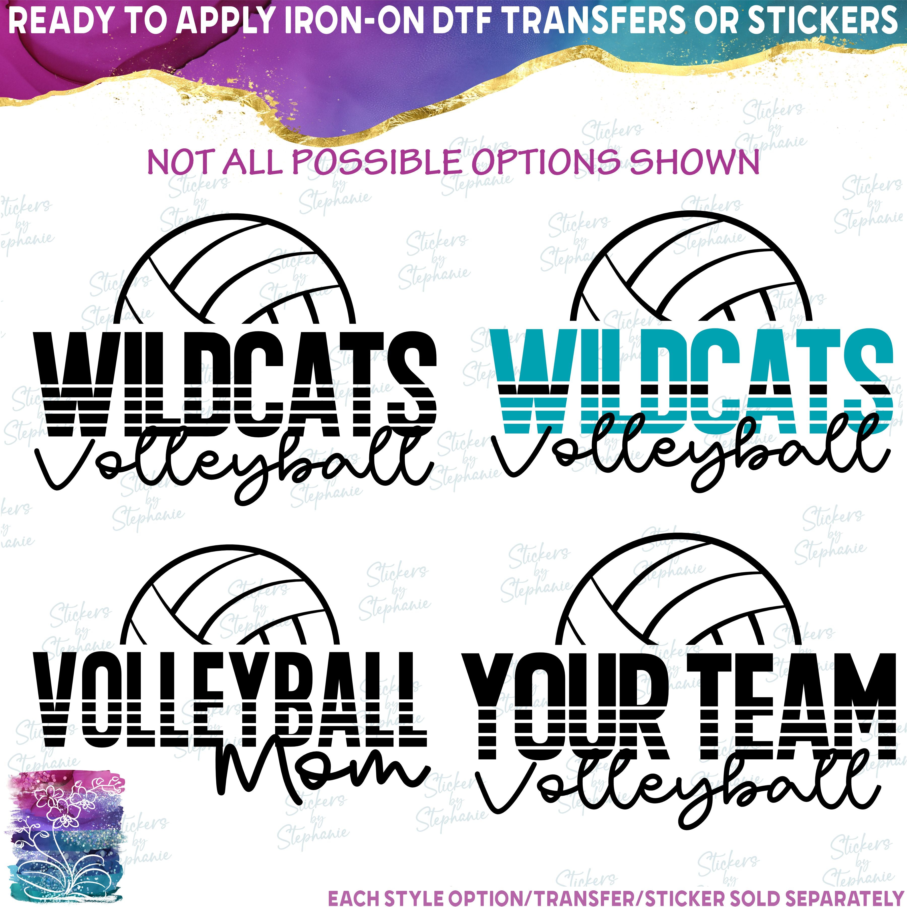 (s054-8G) Volleyball Team Mom Family Custom Text