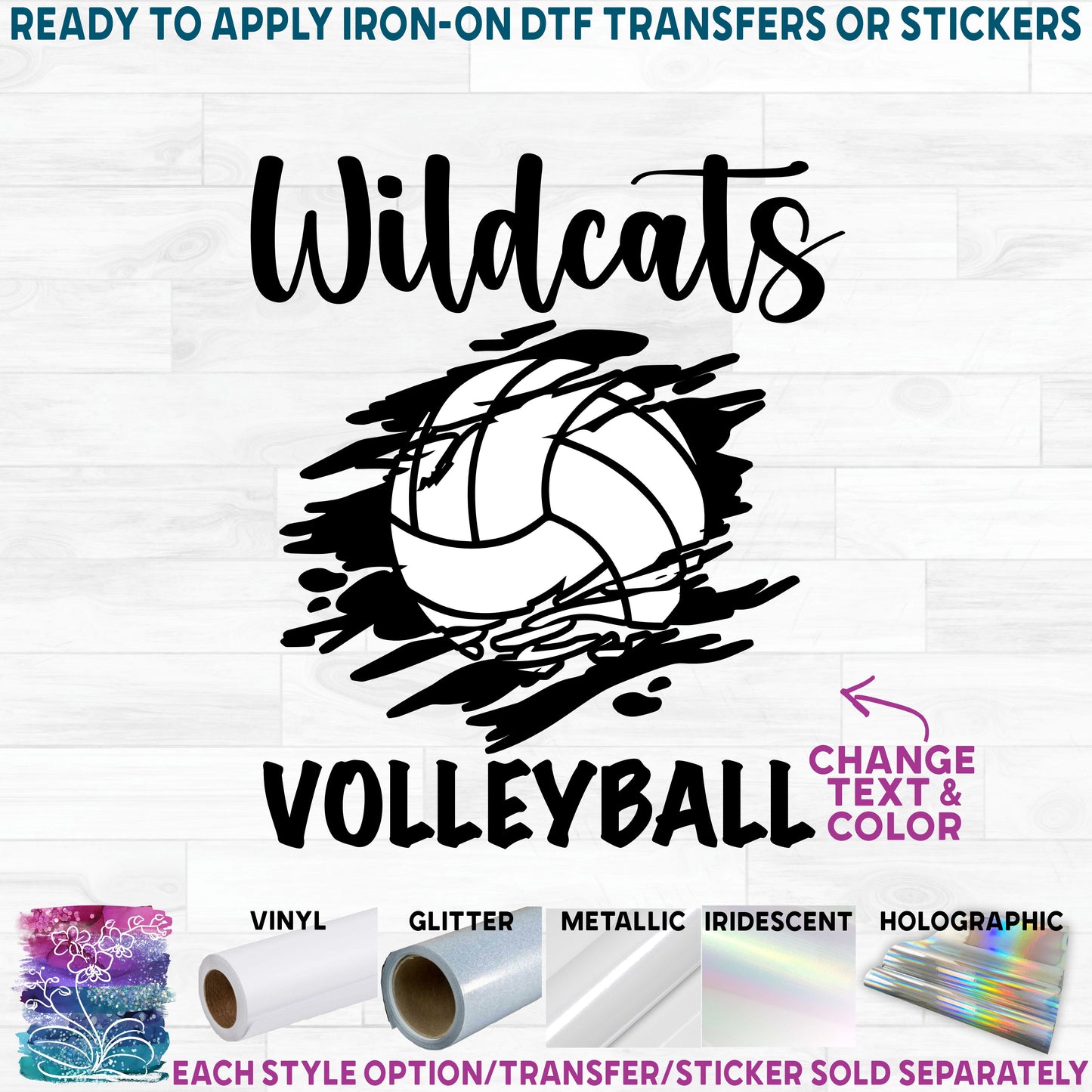 (s054-8C) Volleyball Team Name Mom Family or Custom Text Custom Text