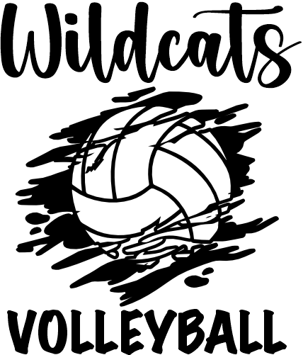 (s054-8C) Volleyball Team Name Family or Custom Text Custom Text