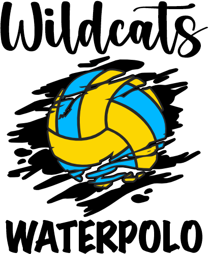 (s054-8D) Water Polo Team Name Family or Custom Text Custom Text