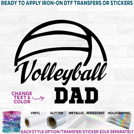 (s054-6C) Volleyball Mom Family Custom Text