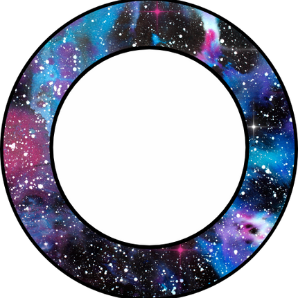 (s215-2-P6001) Circle Monogram Galaxy Frame