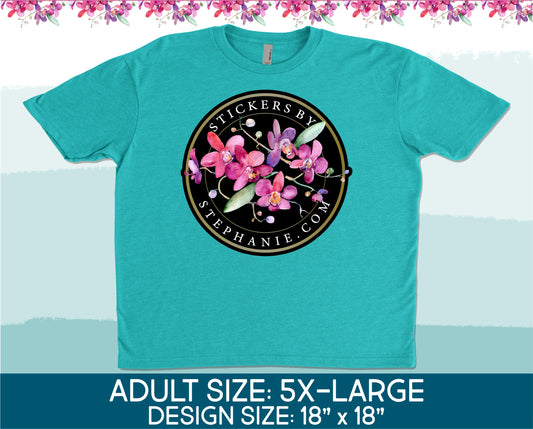 Adult T-shirt 5XL 5X-Large Sizing Guide