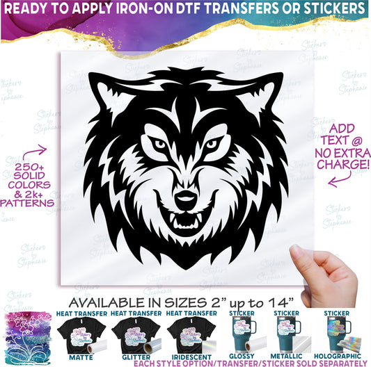 (s006-2-A2) Wolf Mascot