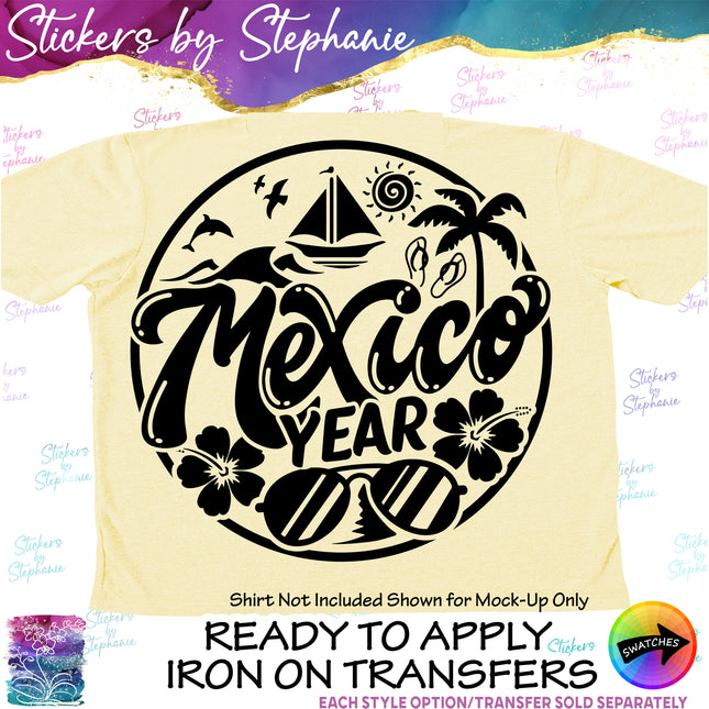 (s6-03-022) Mexico Iron-On Transfer