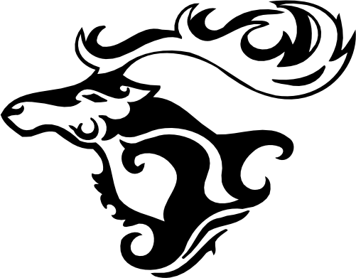 (s006-3-2P) Elk Head