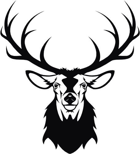 (s006-3-2R) Deer Head