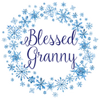 (060-04) Custom Text Snowflake Watercolor