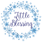 (060-04) Custom Text Snowflake Watercolor