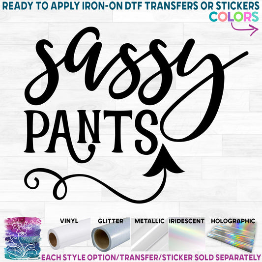 (s061-B) Sassy Pants