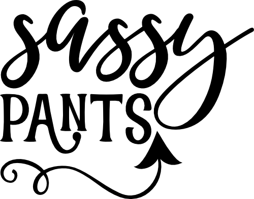 (s061-B) Sassy Pants