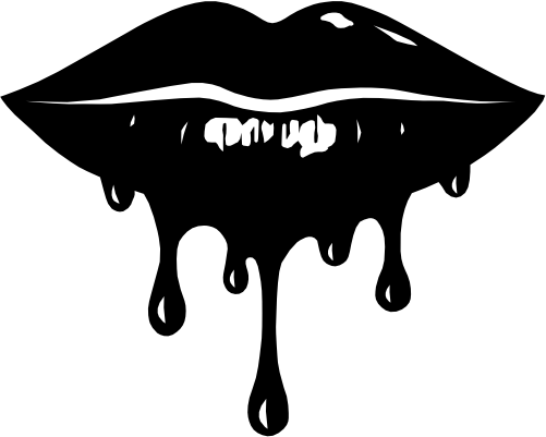 (065-I) Dripping Lips Kiss