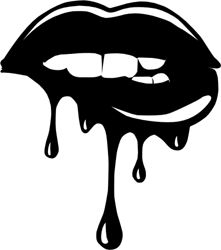(065-J) Dripping Lips Kiss