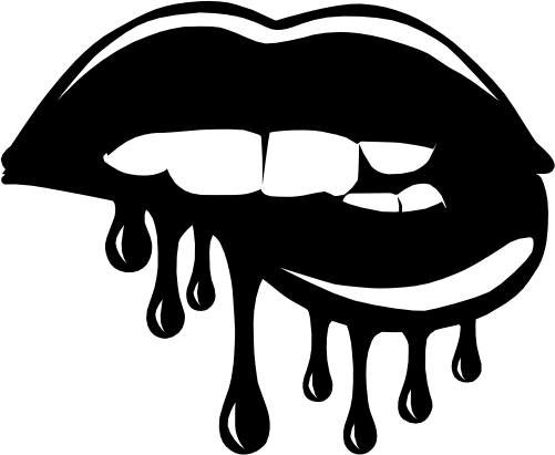 (s065-K) Dripping Lips Kiss