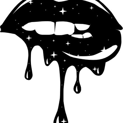 (065-L) Dripping Lips Kiss