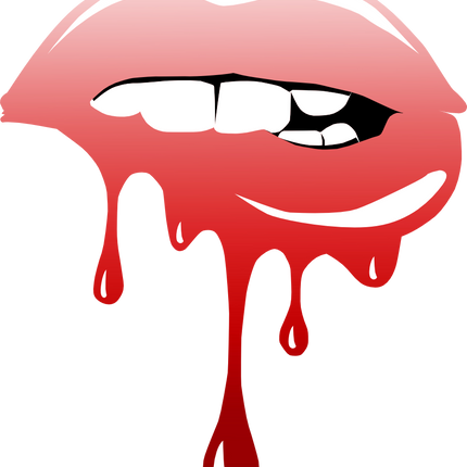 (065-J) Dripping Lips Kiss