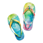 (066-04) Colorful Flip Flops