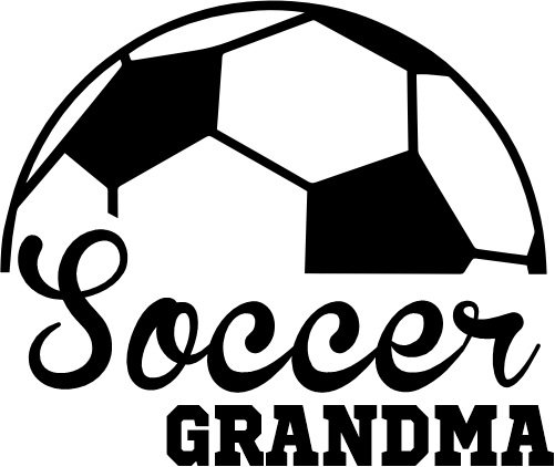 (067-07-1B) Soccer Grandma Iron-On Transfer