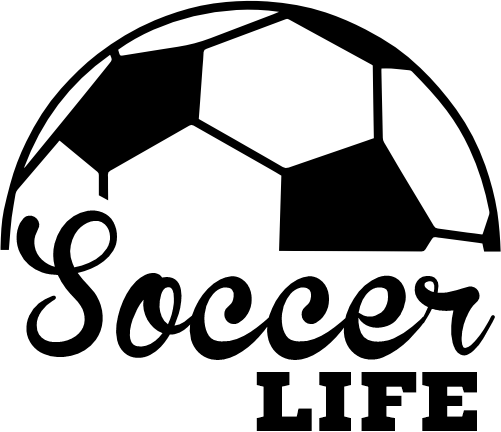 (067-07-1B) Soccer Life Iron-On Transfer