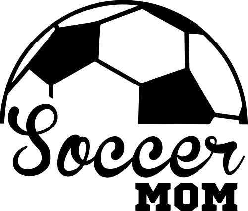 (067-07-1B) Soccer Mom Iron-On Transfer