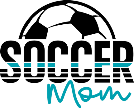 (067-07-1G) Soccer Mom Iron-On Transfer