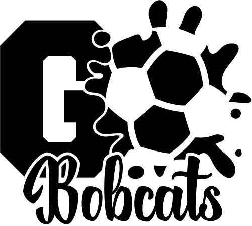 (067-07-1N) Go Bobcats Soccer Iron-On Transfer