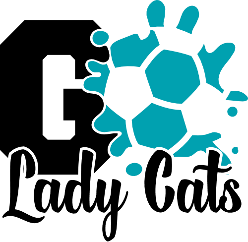 (067-07-1N) Go Lady Cats Soccer Iron-On Transfer